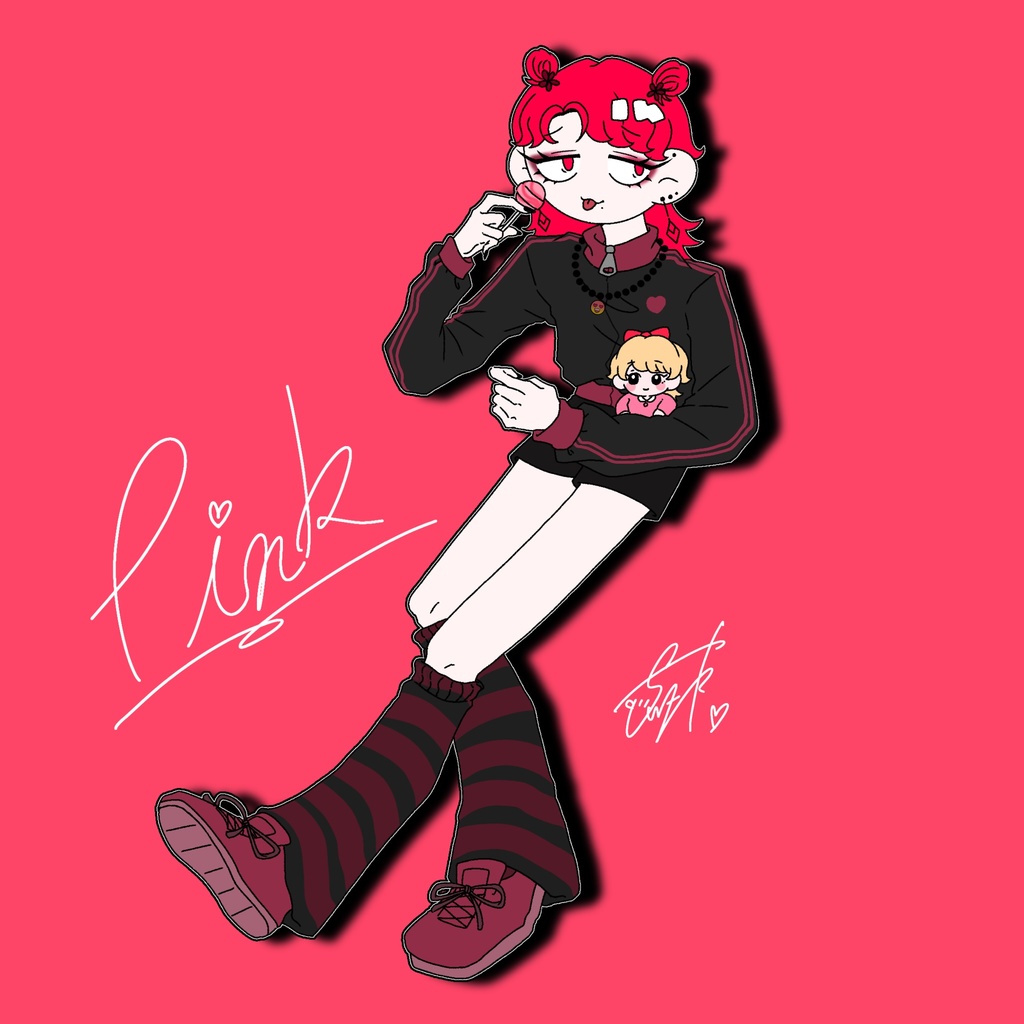 中性ジャージっ子 缶バッチ