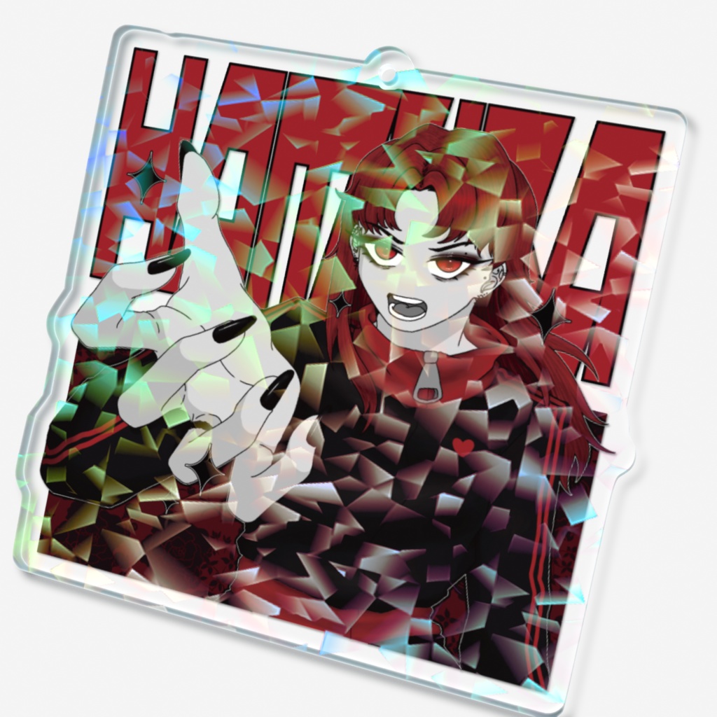 焔ホログラムアクリルキーホルダー