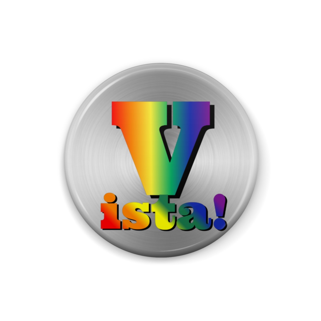 Vista!公式缶バッジ