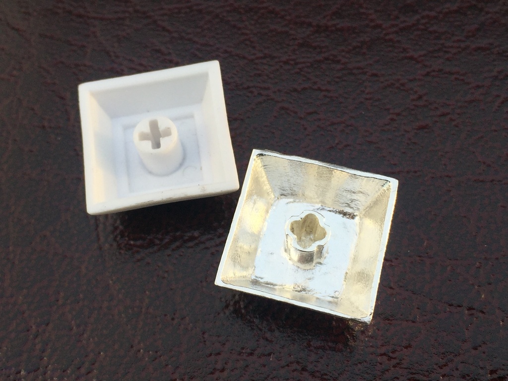 銀製キーキャップ