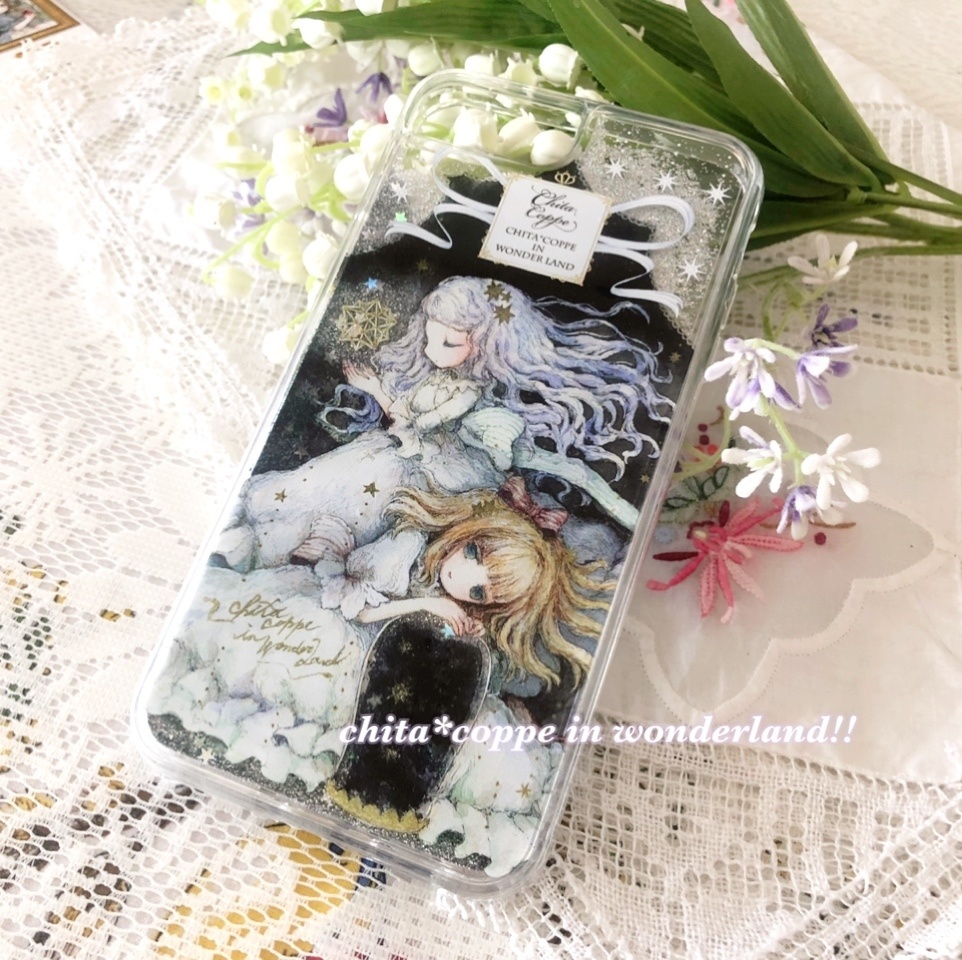 双子星のきらめく流星★スマートフォンケース