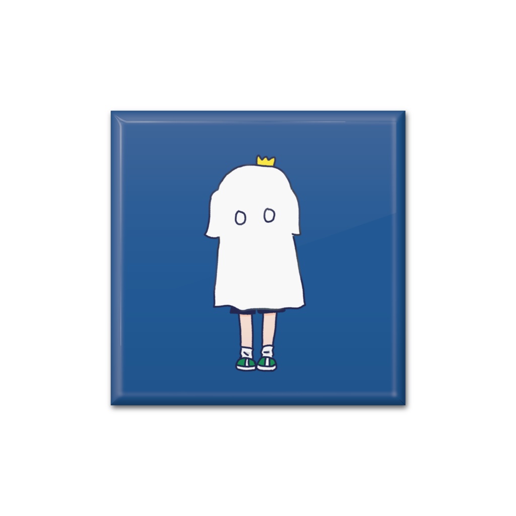 【缶バッジ】おばけぴょんこ