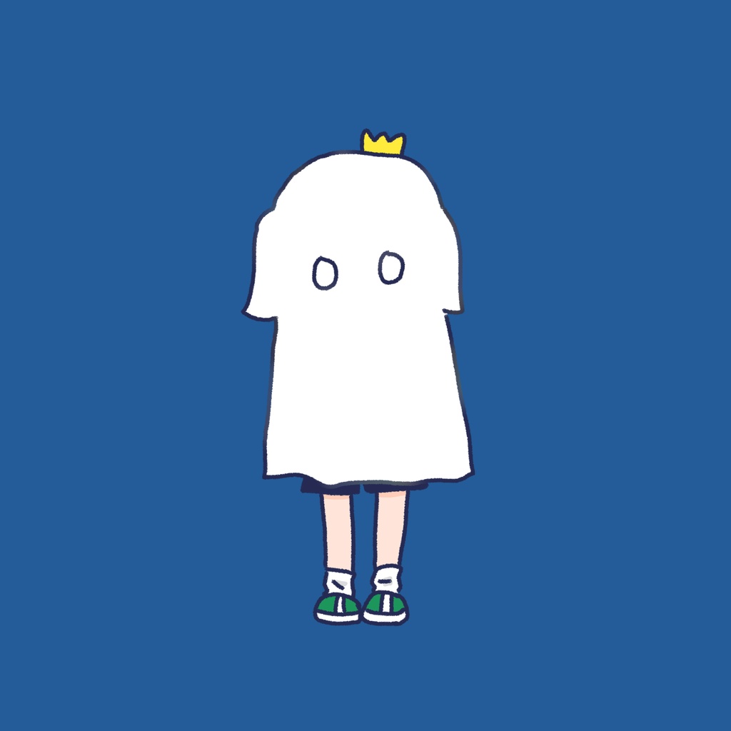 【缶バッジ】おばけぴょんこ