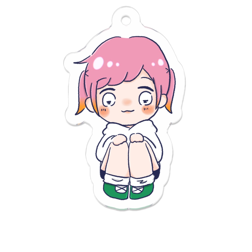 【アクキー】おすわりぴょんこ