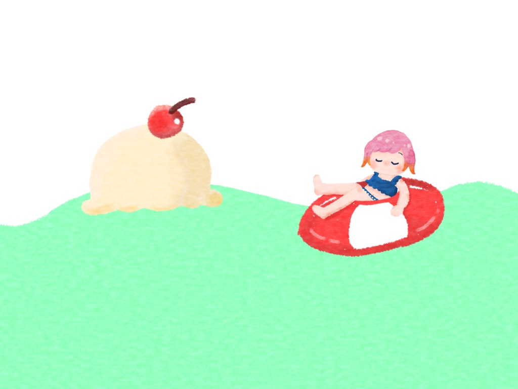 【スマホリング】ぷかぷかぴょんこ