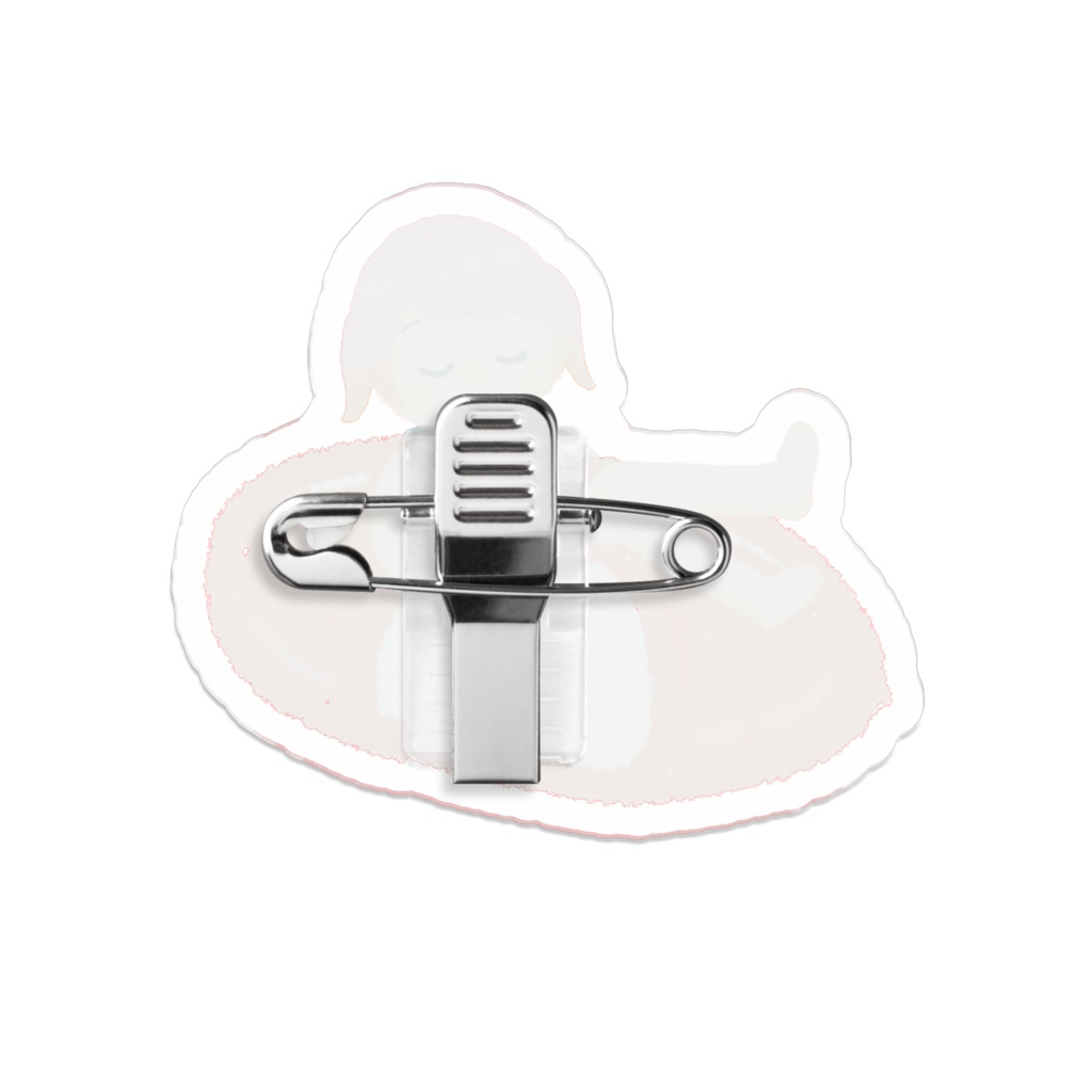 【アクリルバッジ】ぷかぷかぴょんこ