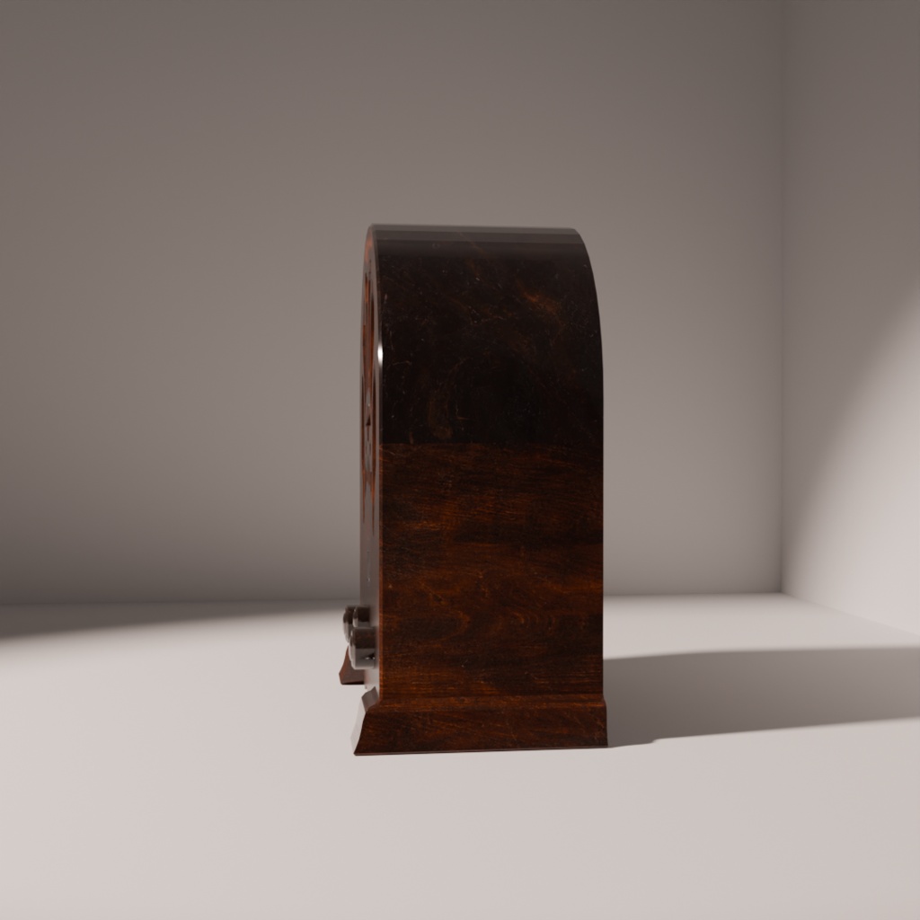 【3Dモデル】ヴィンテージ・カテドラルラジオ