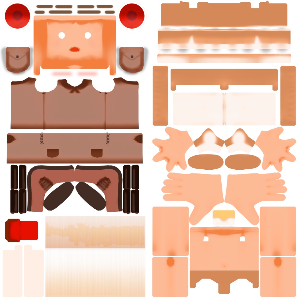 オリジナル3Dモデル「ロップ リマスターバージョン」