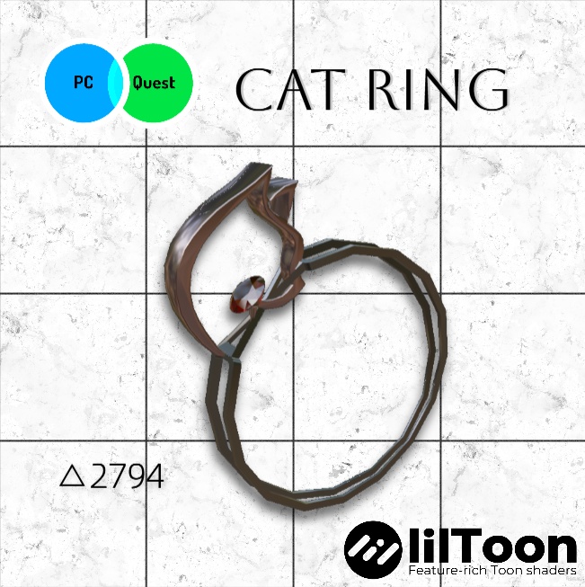 【FREE】Cat Ring