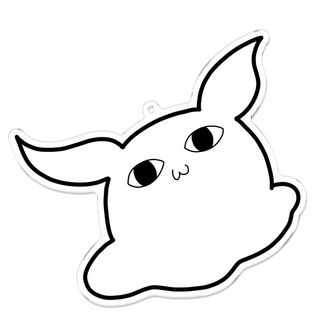 メジェダコ アクリルキーホルダー
