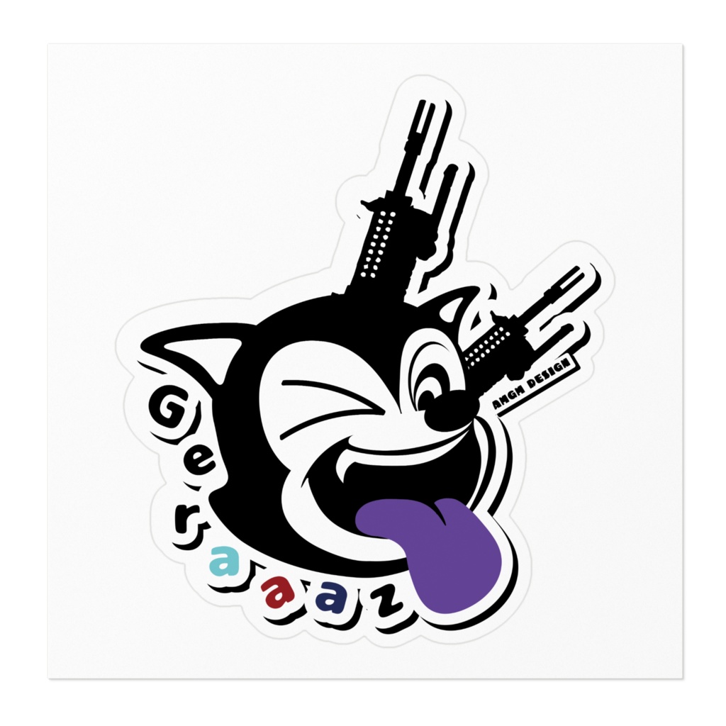 Geraaazロゴステッカー