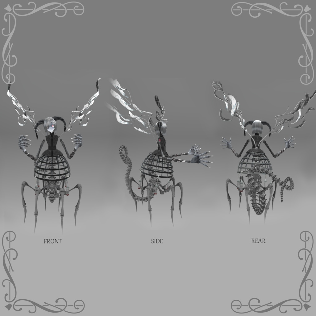 VRアバター「ゴシックドール ナラカ GOTHIC DOLL NARAKA」