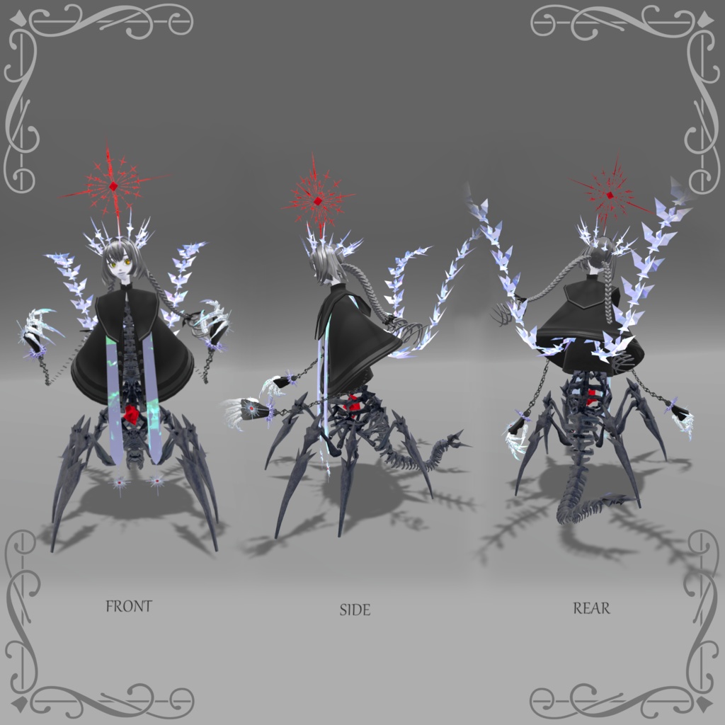 VRアバター「御影夜ミクラ Mikageya Mikura」