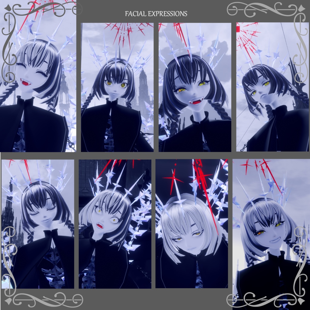 VRアバター「御影夜ミクラ Mikageya Mikura」