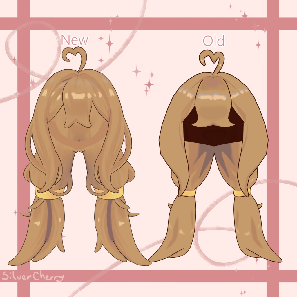 Twin Tail Hair For Mame Friends