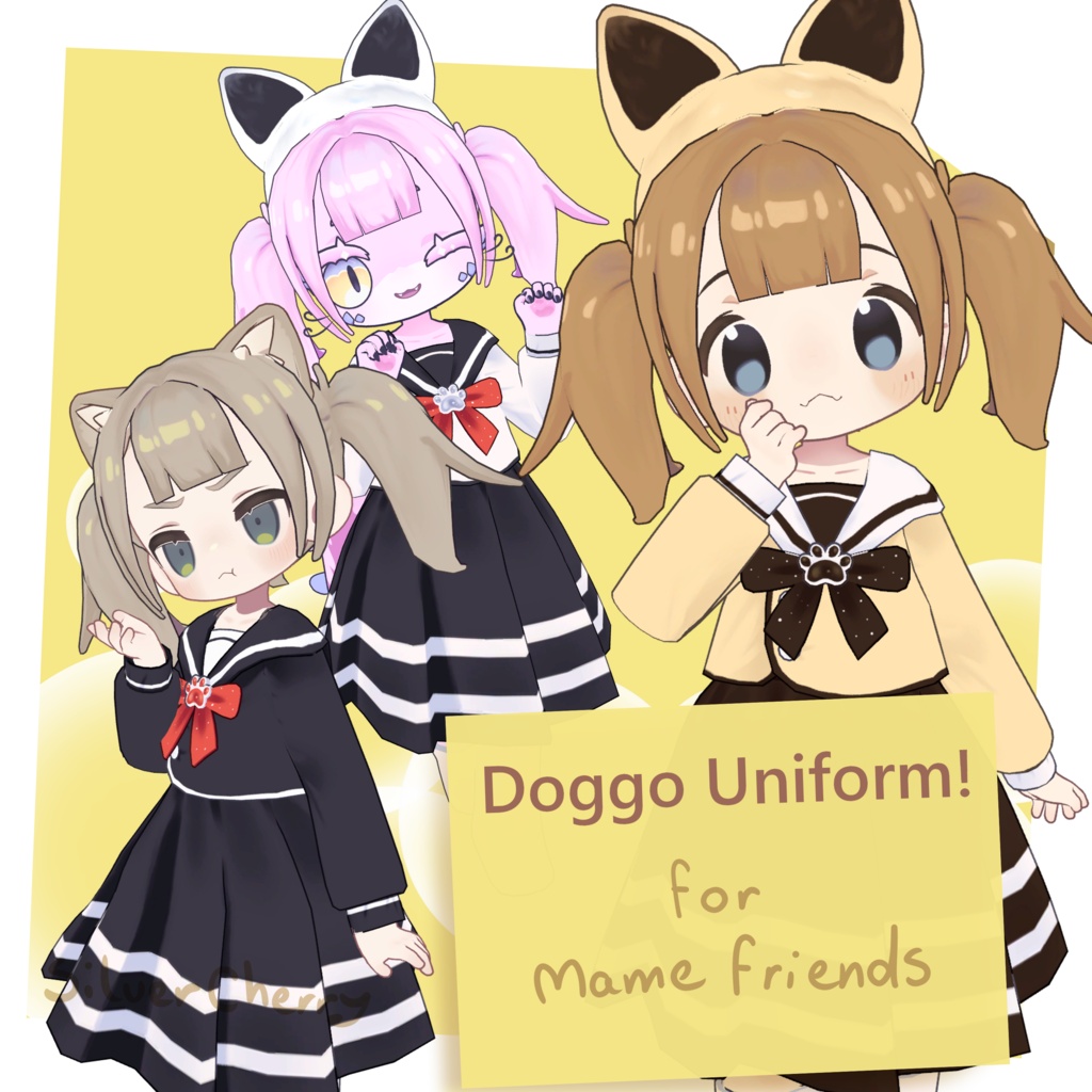 Doggo Uniform! For MameFriends