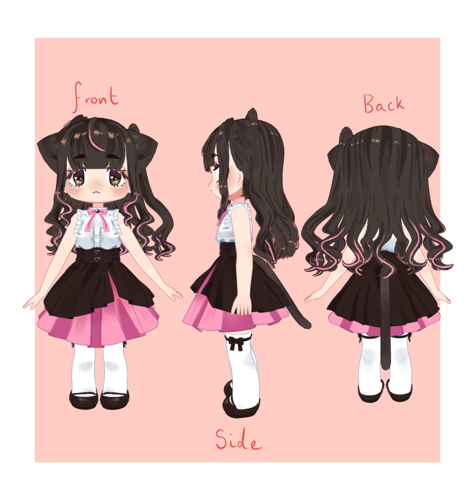 Original 3D Model [Pancake] ver1.3 - silvercherry - 2/5
