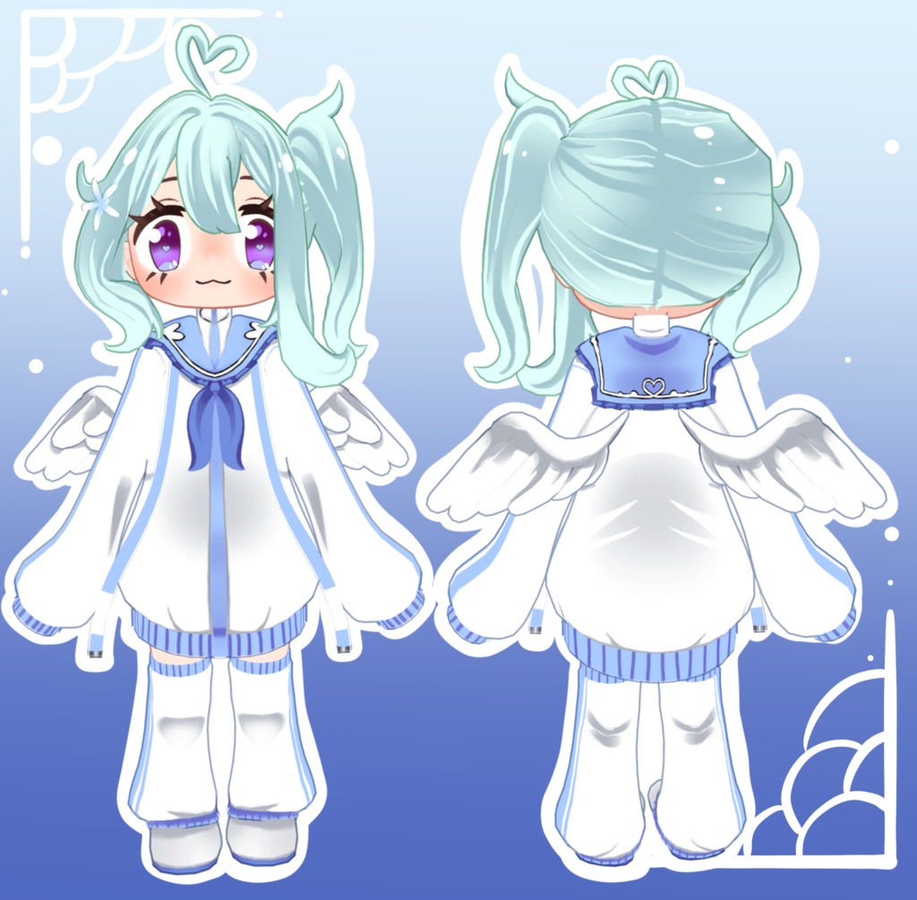 Original 3D Model [Filio] ver1.1 - silvercherry - 2/5