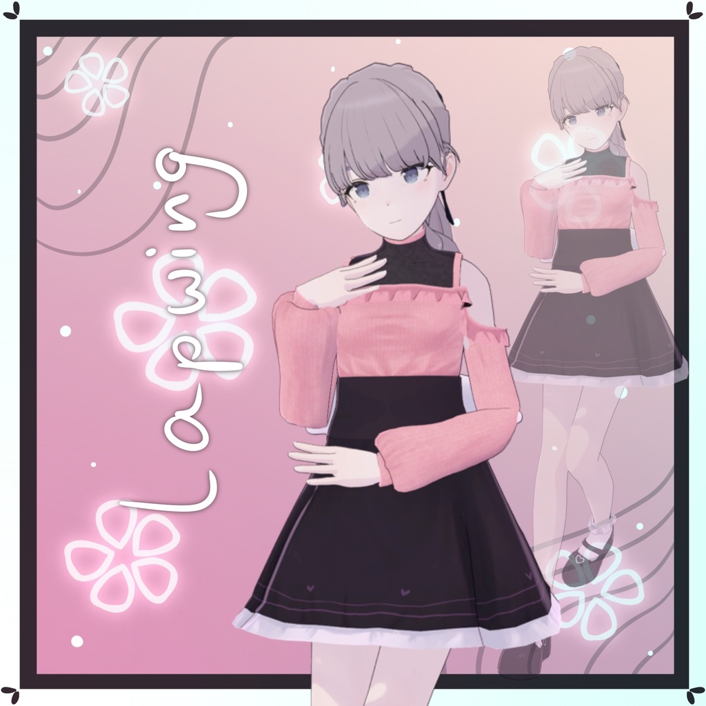 Angel Jirai Outfit for 7 avatars