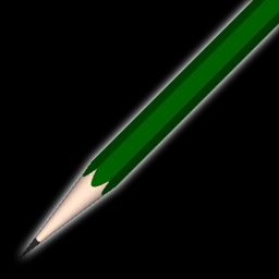 鉛筆のイメージ素材(pngデータ素材)