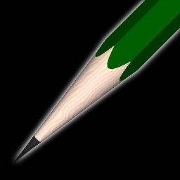 鉛筆のイメージ素材(pngデータ素材)