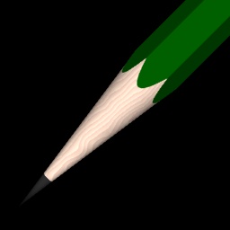 鉛筆のイメージ素材(pngデータ素材)