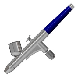 AirBrushをイメージした素材（png素材）