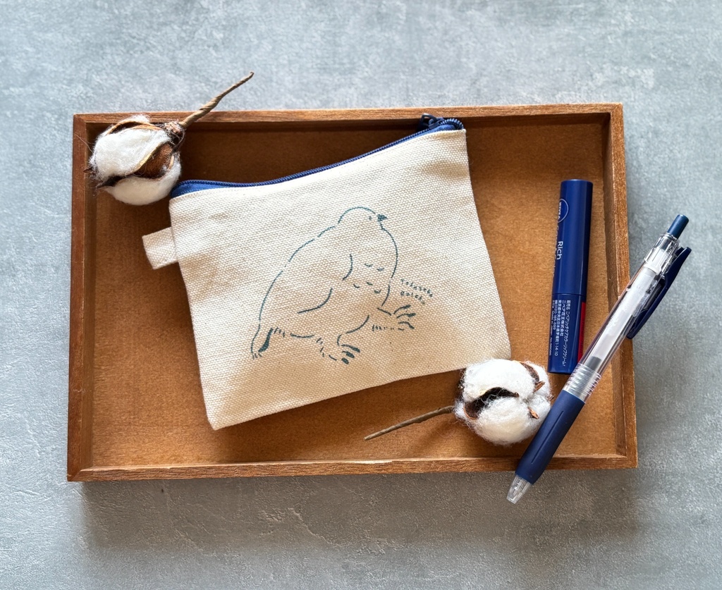 ライチョウミニポーチ