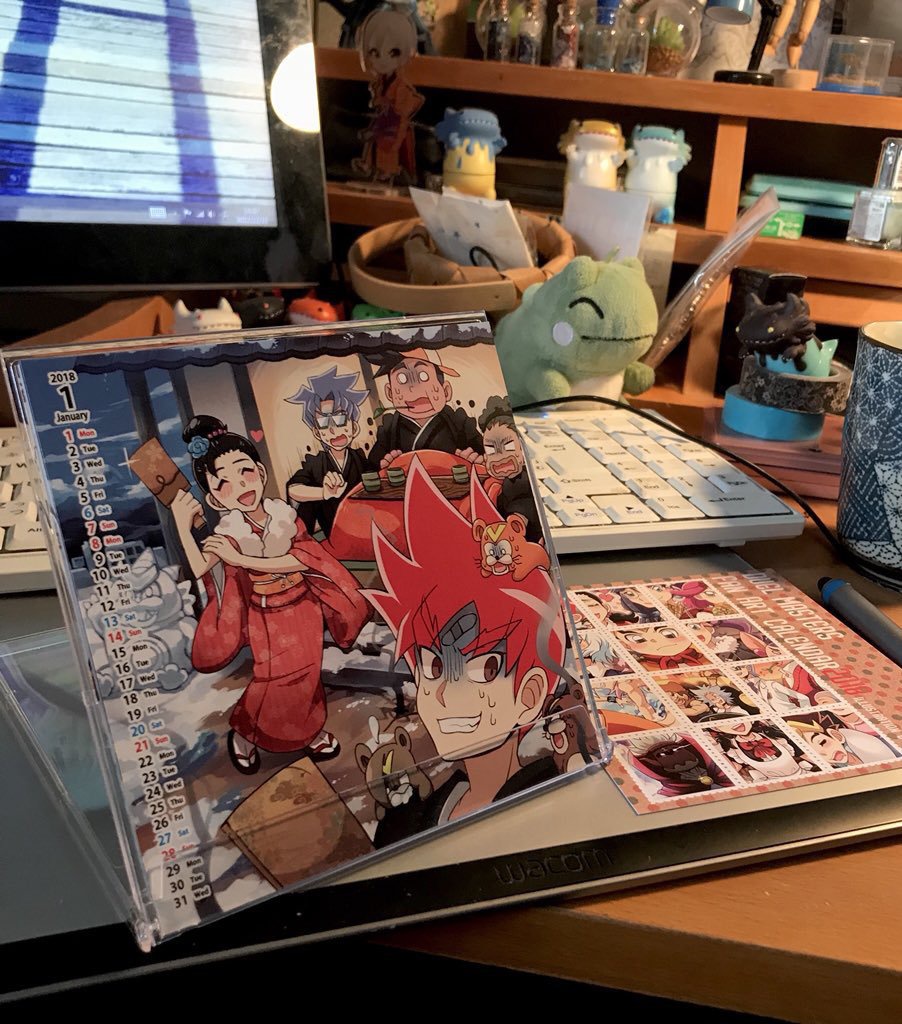 卓上カレンダー2018