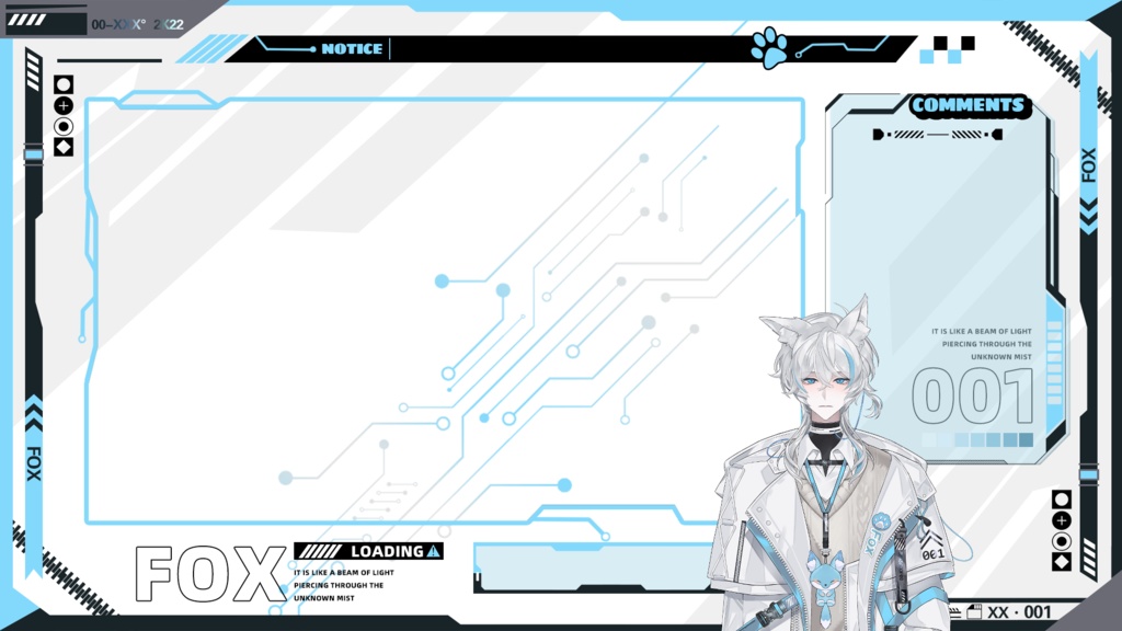 量産型Live2D Model-テクノ機能風少年/Techno-functional Boy