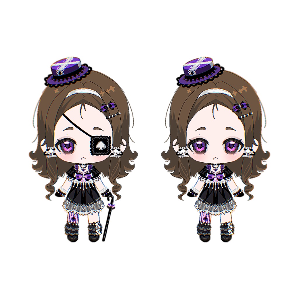 【Live2Dモデル】Miss黑桃