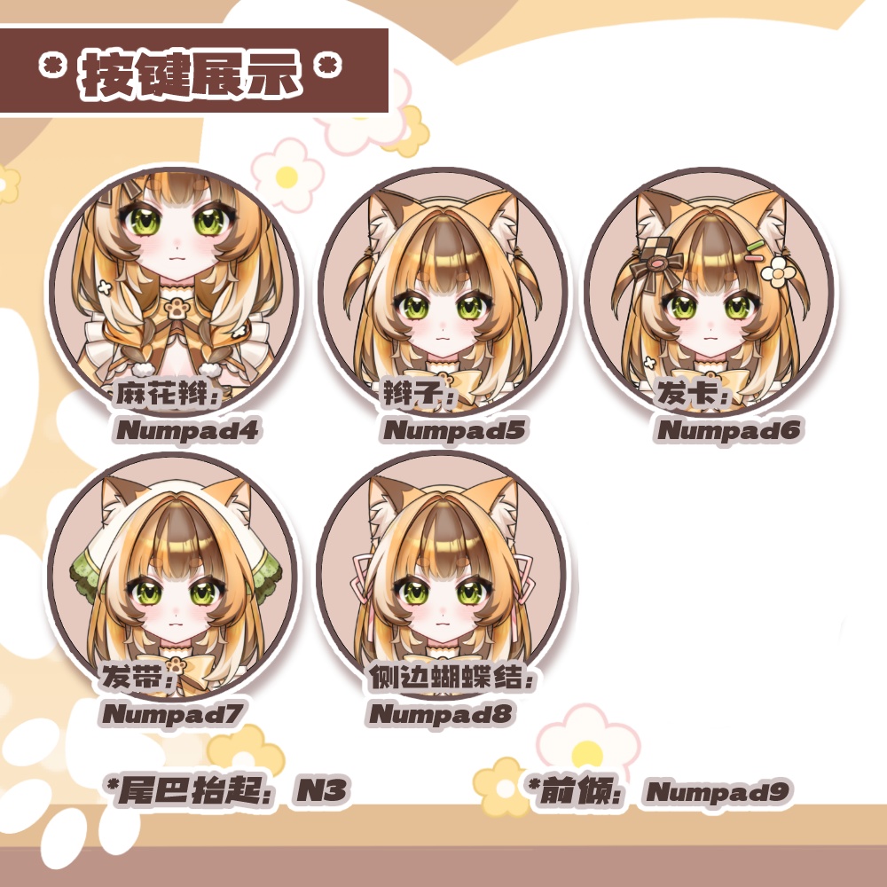 【Live2Dモデル】三花厨娘