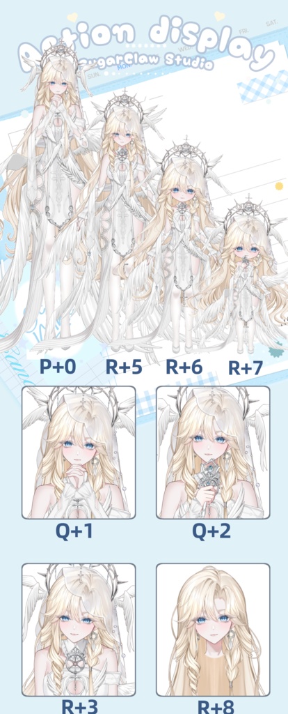 【Live2D Model/live2dモデル】神女 Saintess