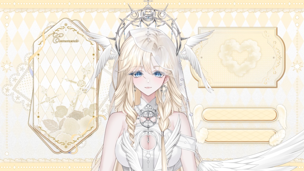 【Live2D Model/live2dモデル】神女 Saintess