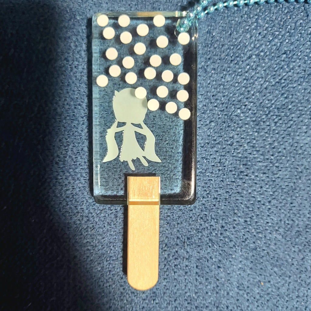 狂信者ちゃんラムネソーダアイスアクキー