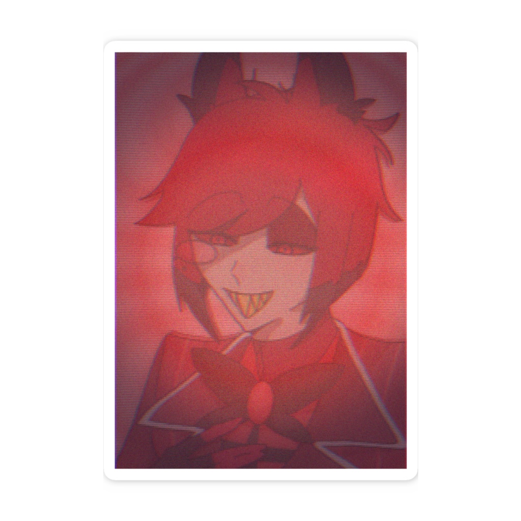 Alastor スマホステッカー