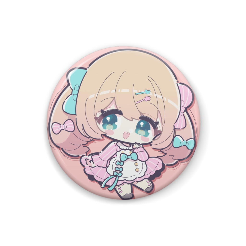 桃使ななな缶バッジ32mm