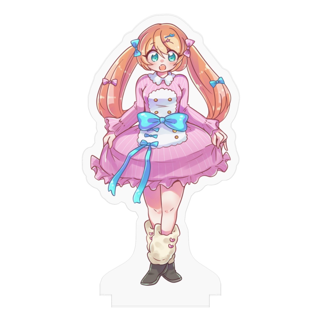 桃使なななアクリルフィギュア(70×70)