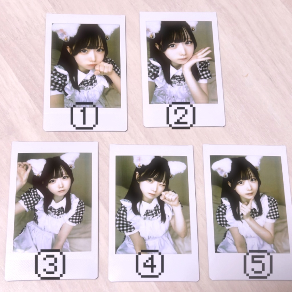 ♡再販♡猫耳メイドチェキ