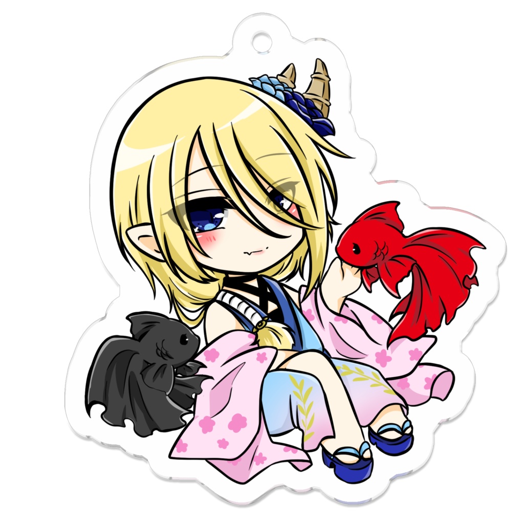 神露 アクリルキーホルダー