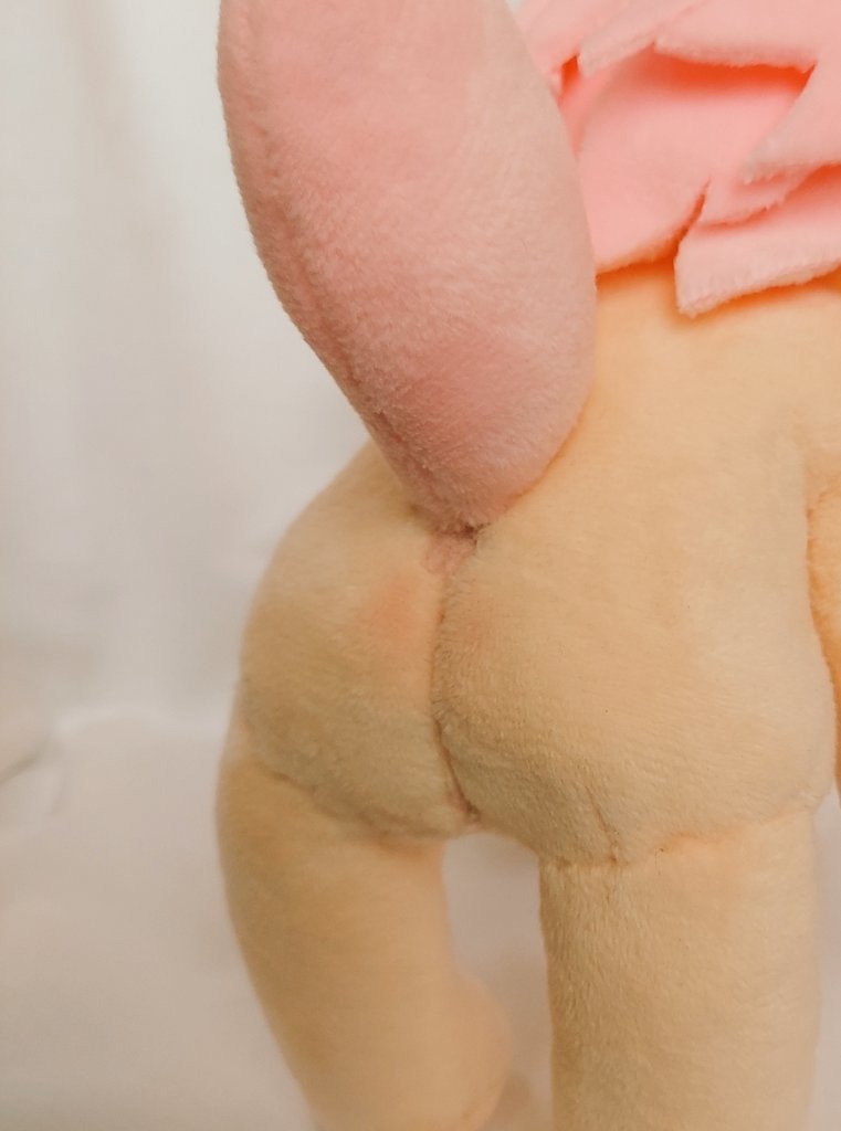 【自作ぬいぐるみ】桃色花狐【花童楼】