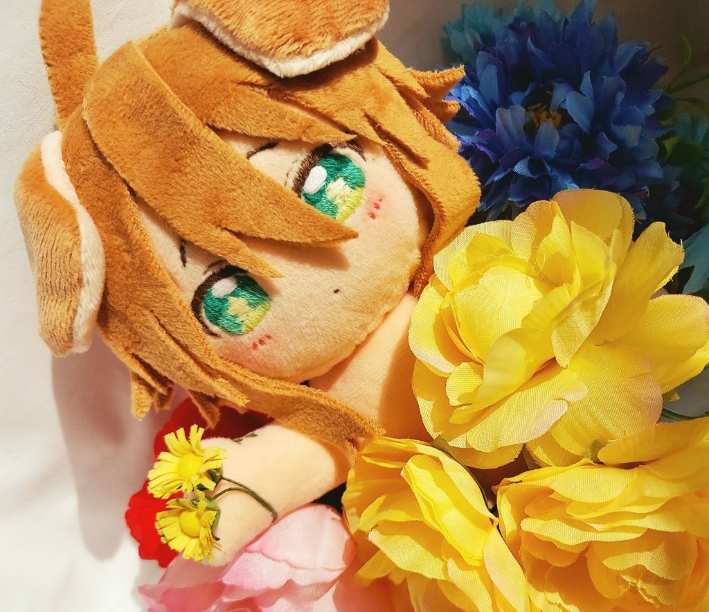 【自作ぬいぐるみ】青竹若葉【花童楼】