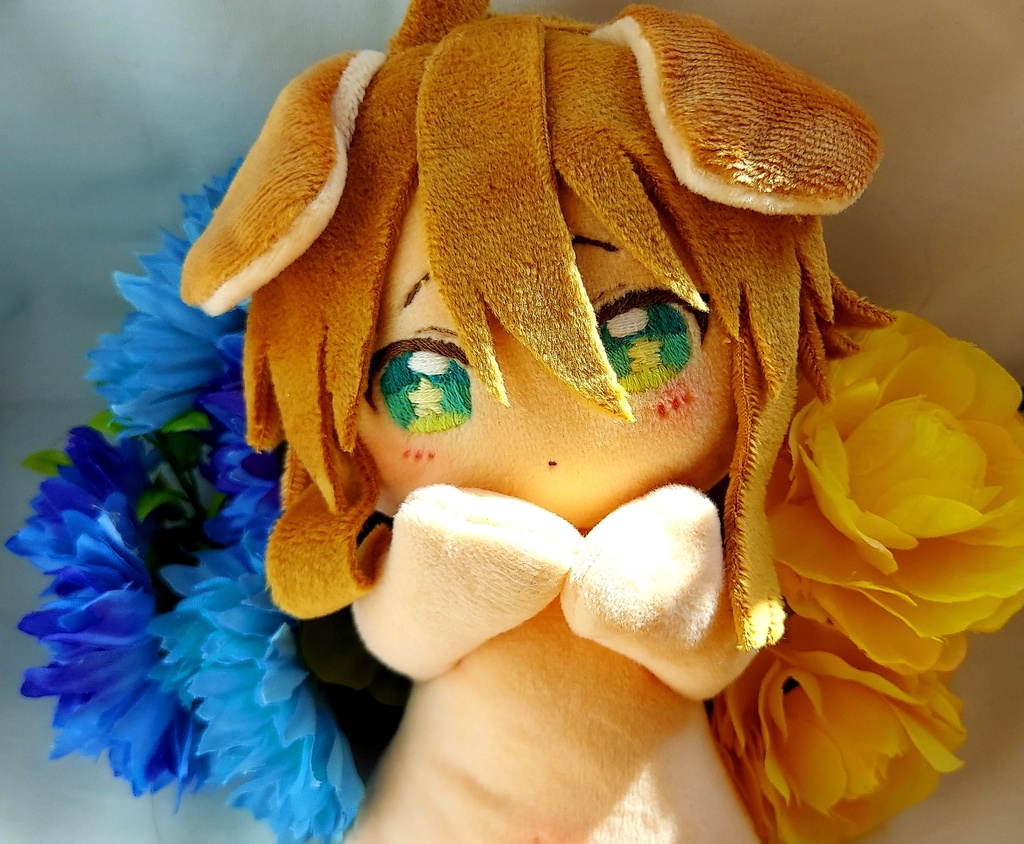 【自作ぬいぐるみ】青竹若葉【花童楼】