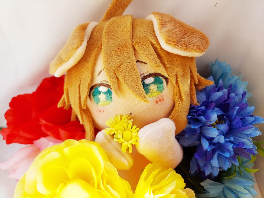 【自作ぬいぐるみ】青竹若葉【花童楼】