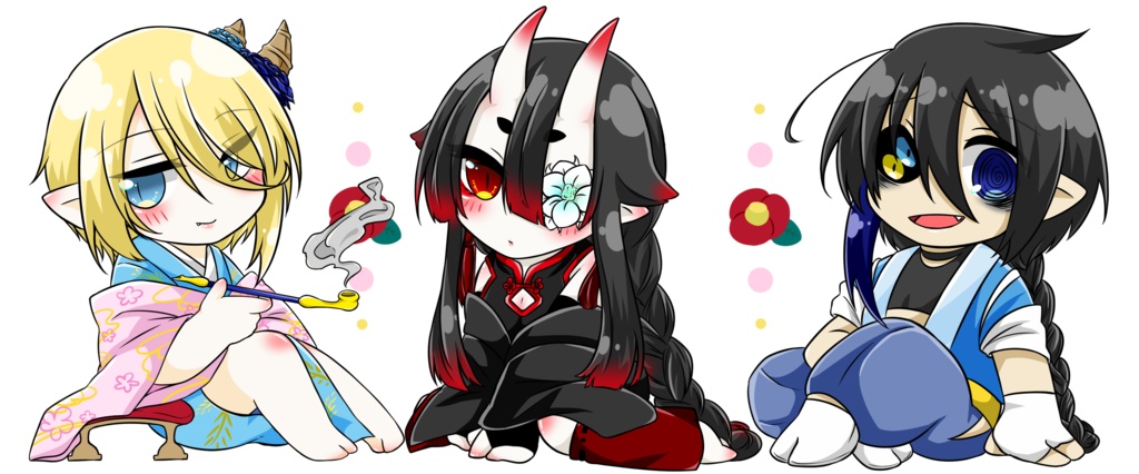 オリジナルマグカップ【神露・珠音・伽叉】