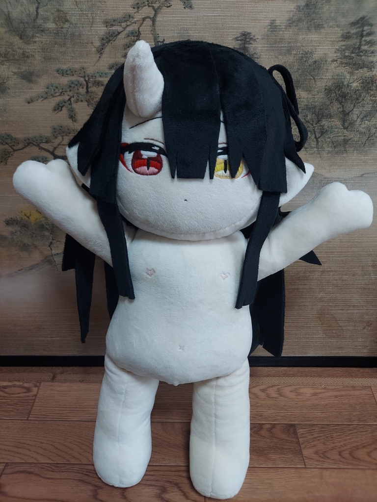 【花童楼】自作ぬいぐるみ【侘椿】