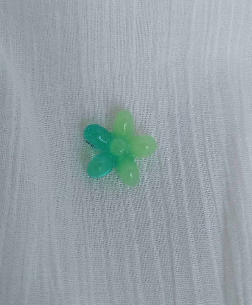 【自作ぬいぐるみ】花童楼【白花紫艶】