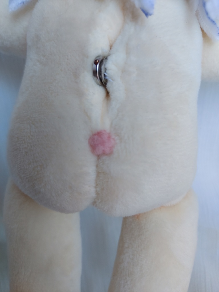 【自作ぬいぐるみ】花童楼【白花紫艶】