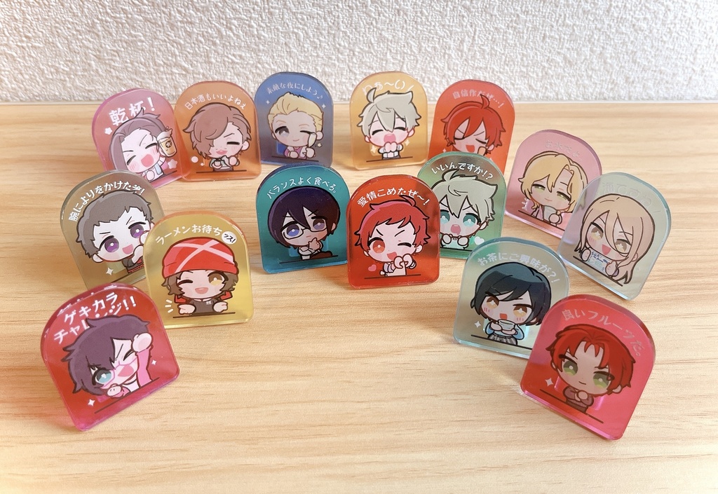 アクスタクリップ※原則、1種につき各1個までのお迎えでお願い致します！