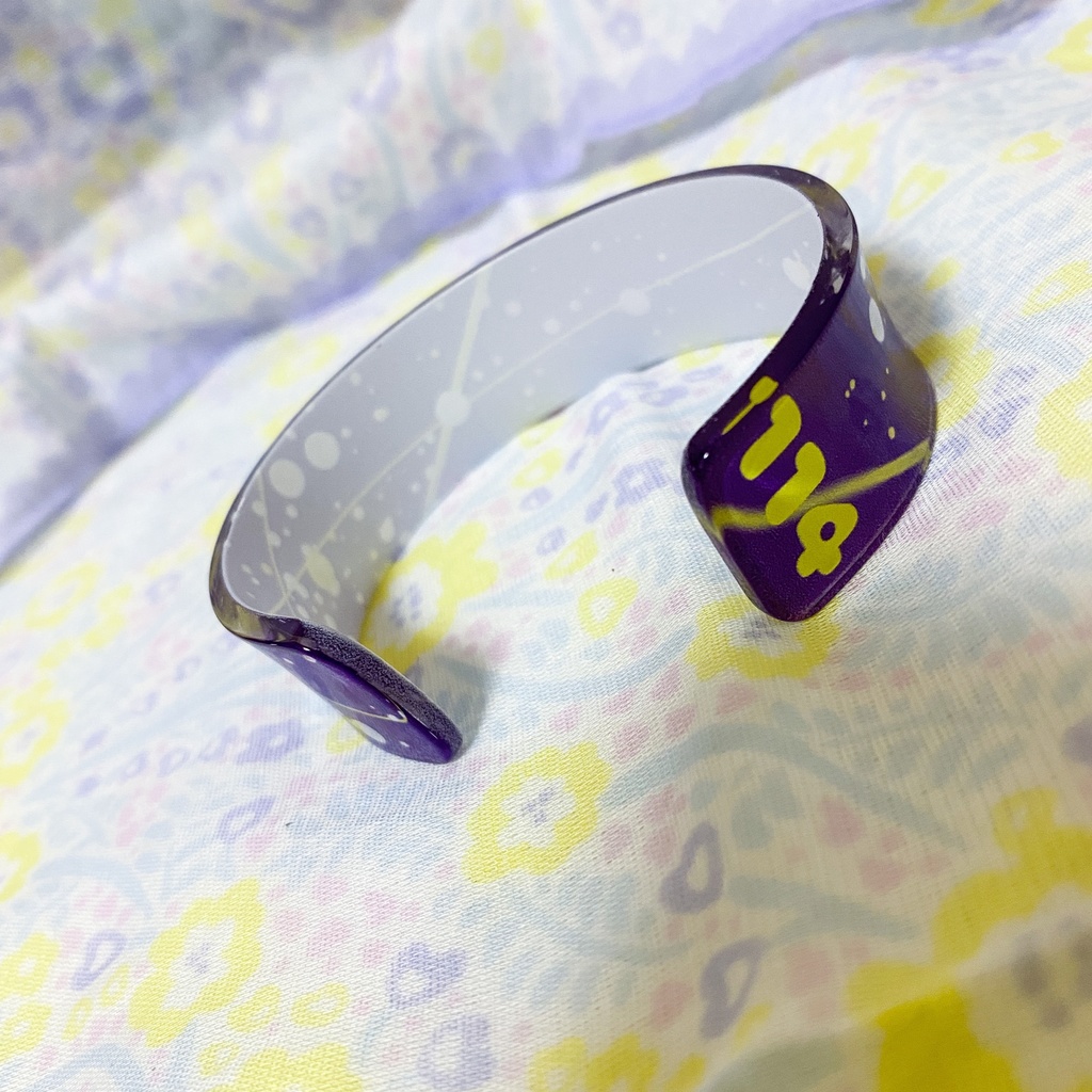 114ヨーヨー柄バングル